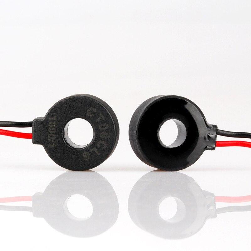 small residual current transformers Wire Lead Type 1A/0.5mA 1A/1mA residu current monitor surplus toroidal transformer AC CT.