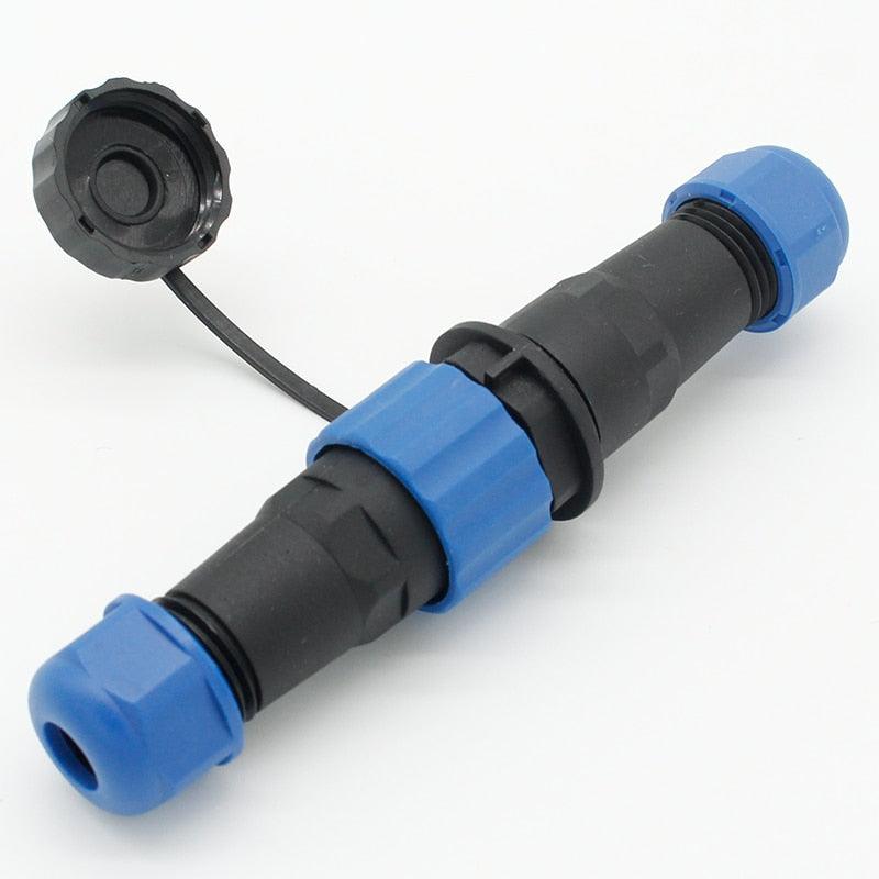 SP16 Waterproof Docking Aviation connector 2/3/4/5/6/7/9Pin IP68 power cable connector Male plug and Femal socket.aviation connector,sp16 connector,ip68 waterproof cable connector