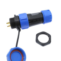 SP2110 SP2112 Connector Back Nut – SP21 Series 2, 3, 4, 5, 7, 9, 12 Pin IP68 Waterproof Connectors, With Lug And Socket (2 Pin Option)
