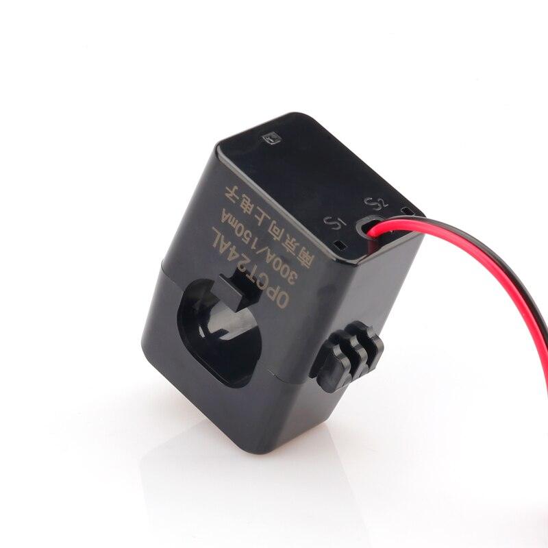 split core current transformer open type OPCT24AL 100A:1V 150A 200A/1V 300A/1V 200A/5V split type ac ct clamp on.