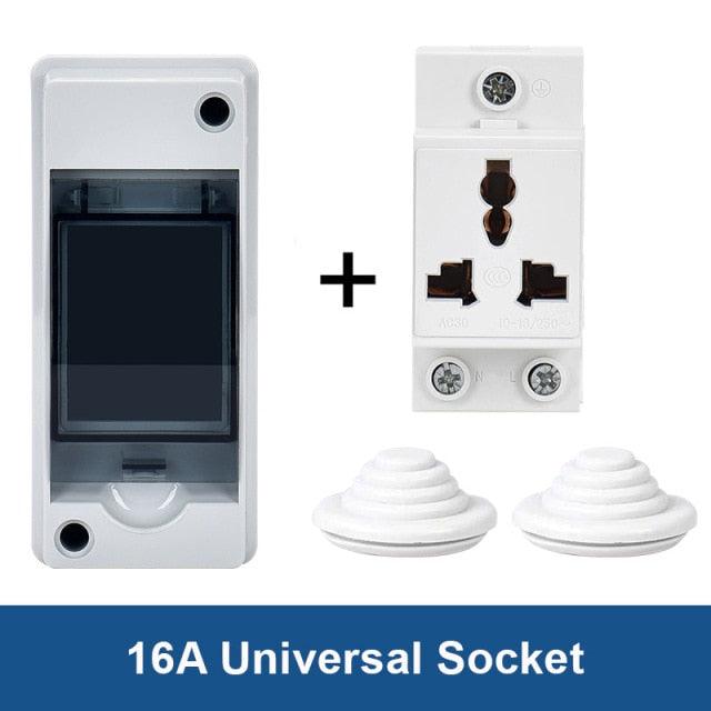 TAIXI- Outdoor Waterproof Socket Electrical Distribution Box|  EU AU UK IT FR Universal Socket optional.