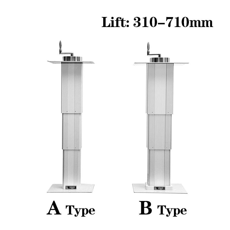 Tatami lift manual lifting table Max 65kg lift platform Lift 310-710mm.