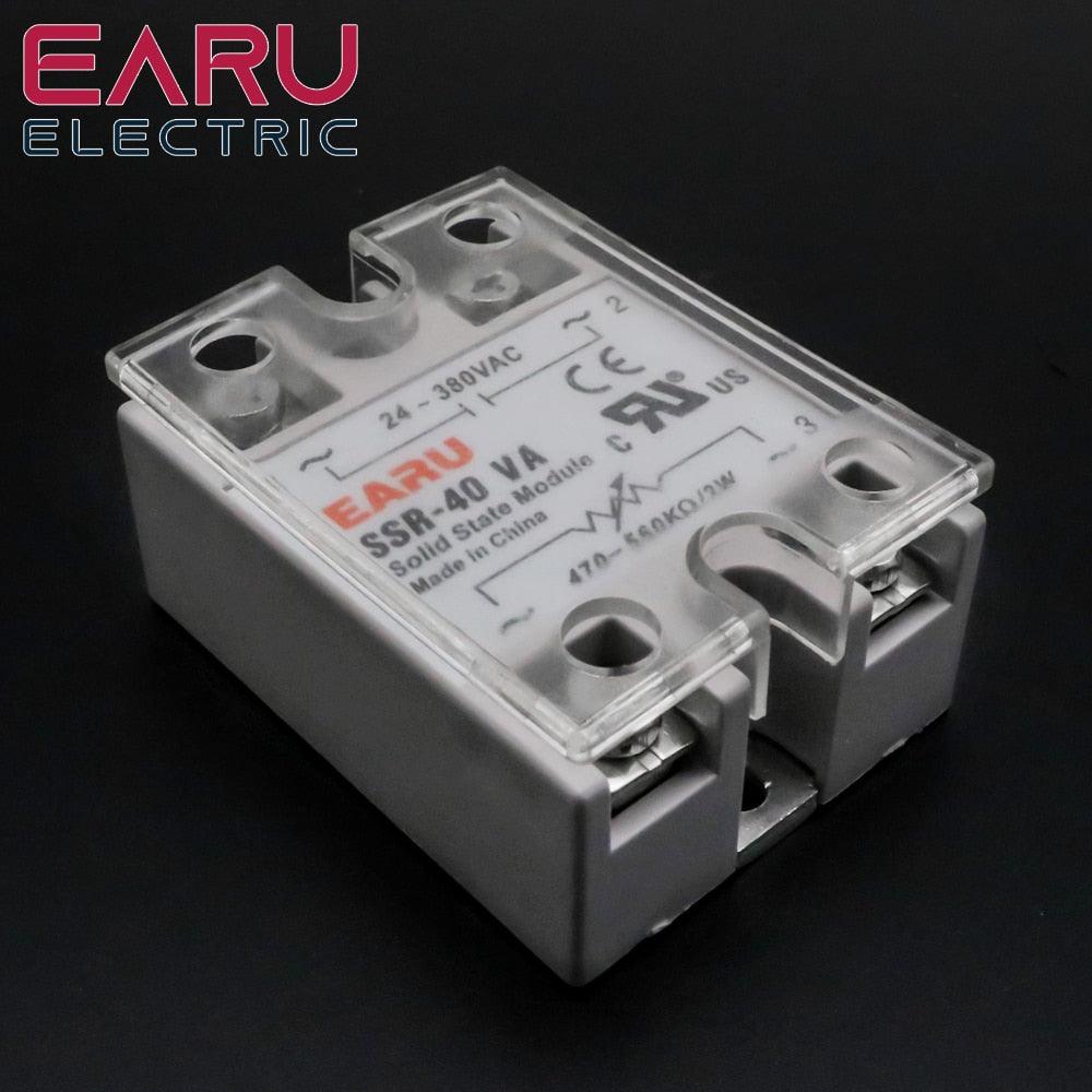Universal Plastic Transparent Protection of Solid State Relay Front Cover.