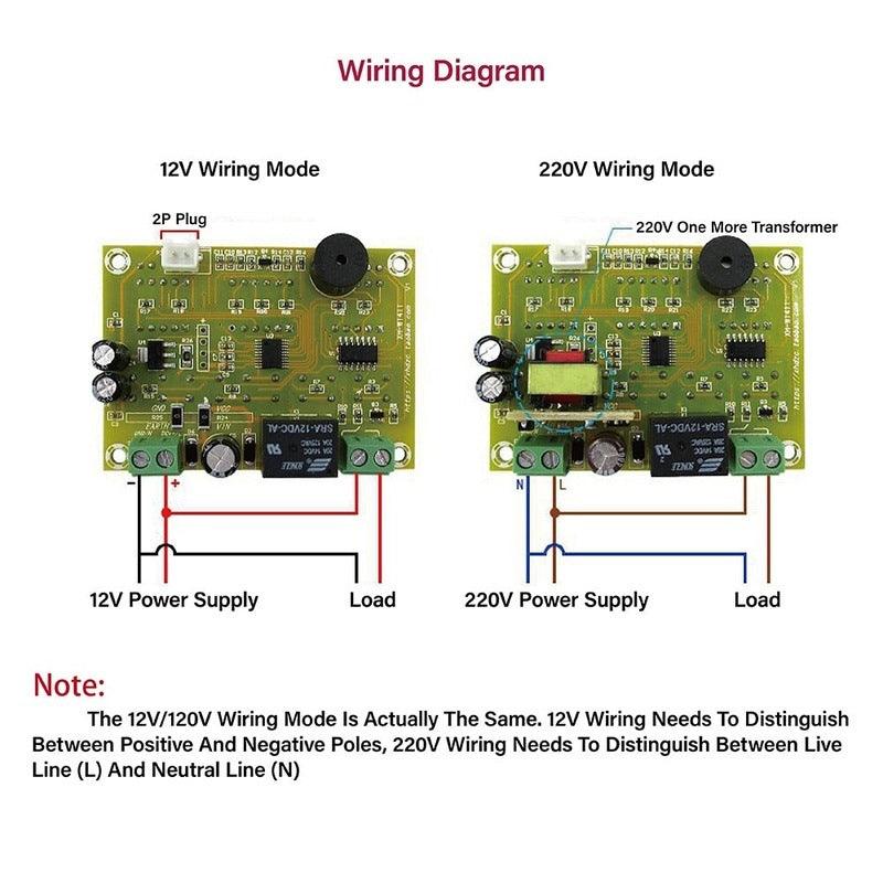W1411 AC110V-220V DC 12V 10A LED Digital Temperature Controller Thermostat Control Switch Sensor For Greenhouses Aquatic Animal.