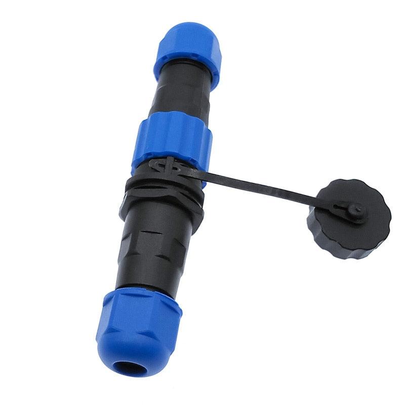 Waterproof connector IP68 SP13 2 Pin 3pin 4pin 5pin 6pin 7pin cable connectors Plug and socket.