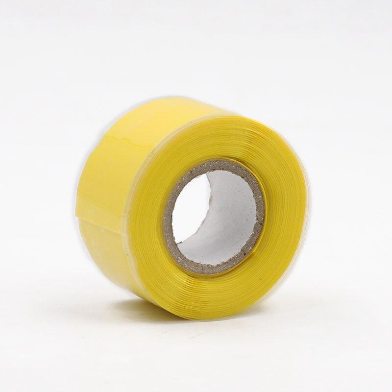 Waterproof Silicone Performance Repair Tape Hot Sale Bonding Rescue Self Fusing Wire Hose Black Transparent Film Tape.