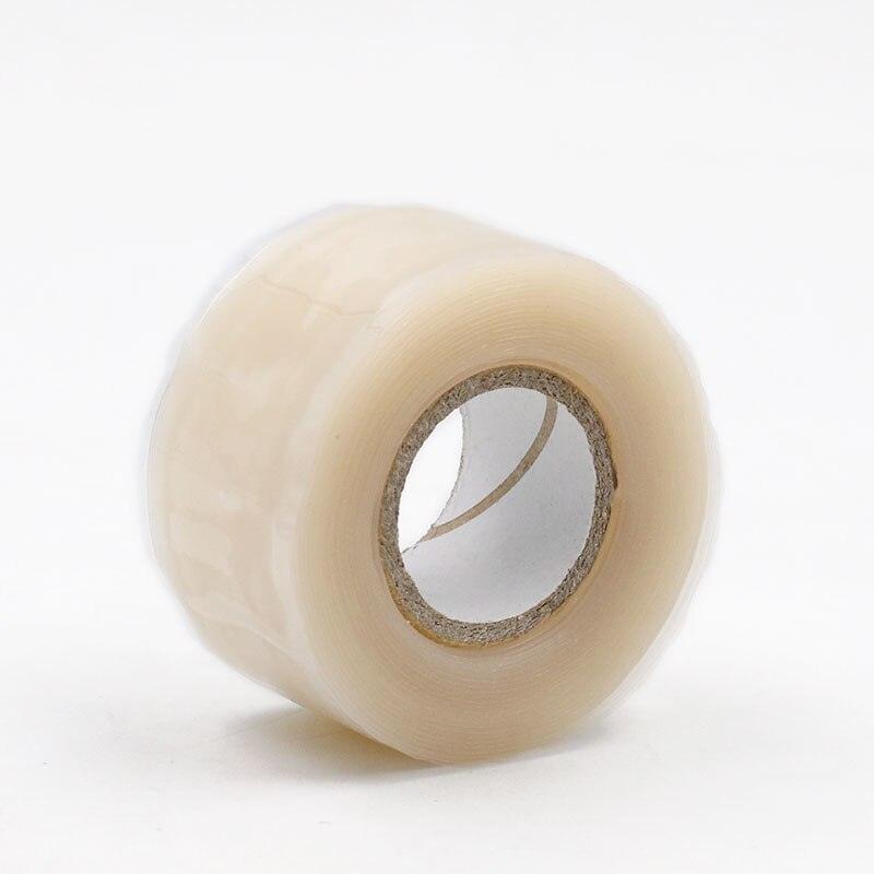 Waterproof Silicone Performance Repair Tape Hot Sale Bonding Rescue Self Fusing Wire Hose Black Transparent Film Tape.