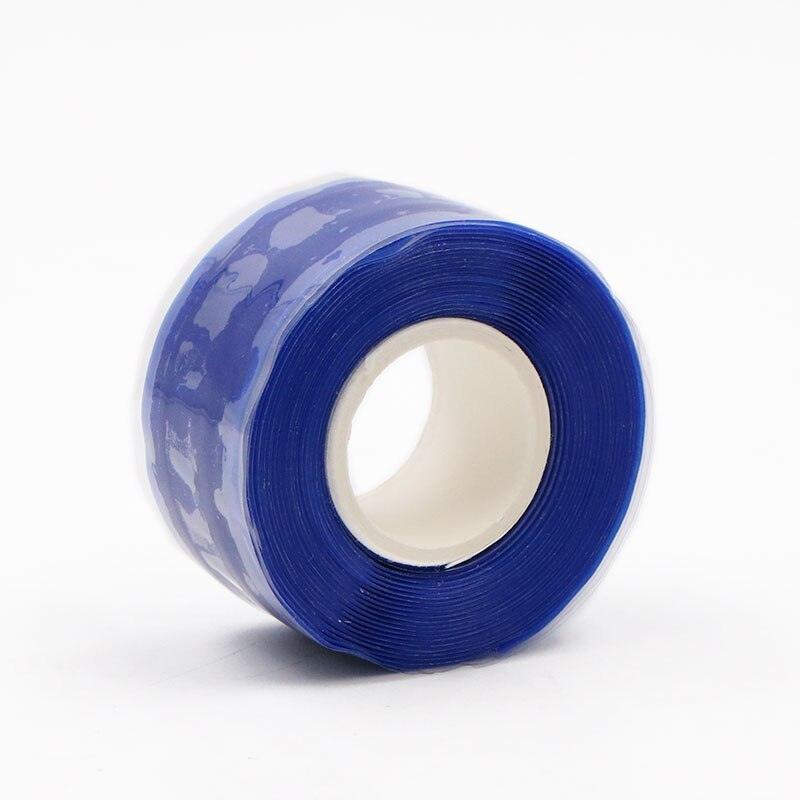 Waterproof Silicone Performance Repair Tape Hot Sale Bonding Rescue Self Fusing Wire Hose Black Transparent Film Tape.