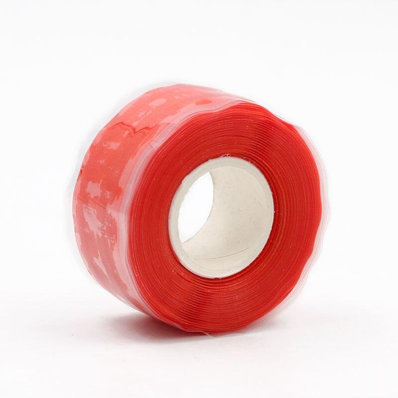 Waterproof Silicone Performance Repair Tape Hot Sale Bonding Rescue Self Fusing Wire Hose Black Transparent Film Tape.