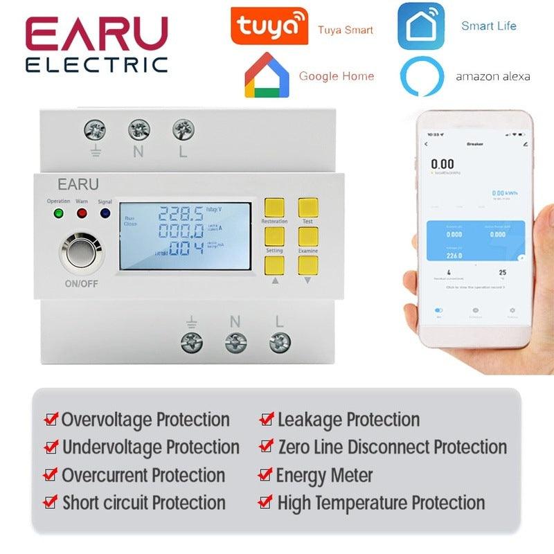 Current Monitor Timer electrical center b2c | WiFi Smart Electric Energy Protector Meter ...