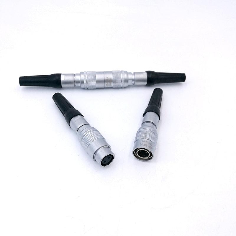YC8 mini circular connector docking sensor connector push pull self lock 8mm.
