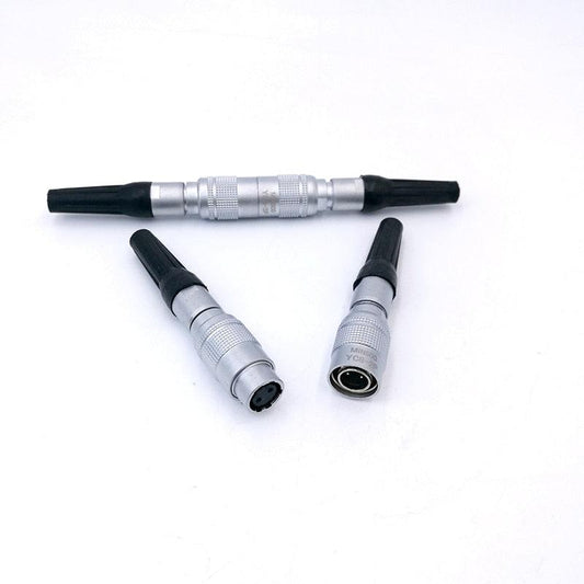 YC8 mini circular connector docking sensor connector push pull self lock 8mm.