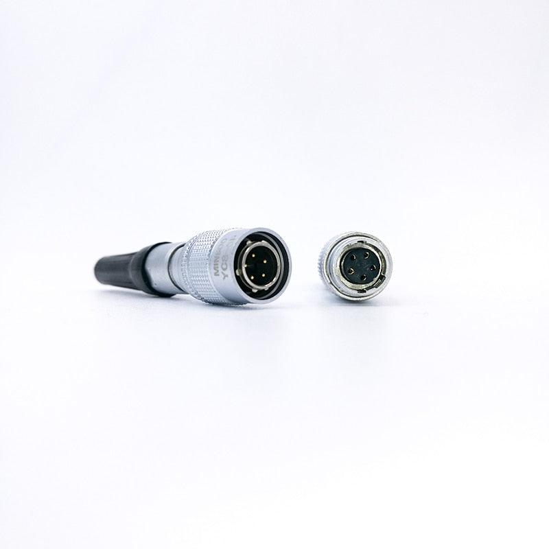 YC8 mini circular connector docking sensor connector push pull self lock 8mm.