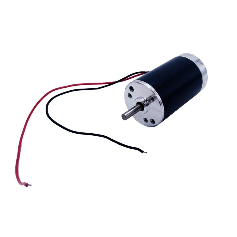 ZYTD 38 dc motor 12V 24V dc tubular motor 2000rpm 3000RPM 4000RPM 5000 6000 7000RPM High torque DC engine.